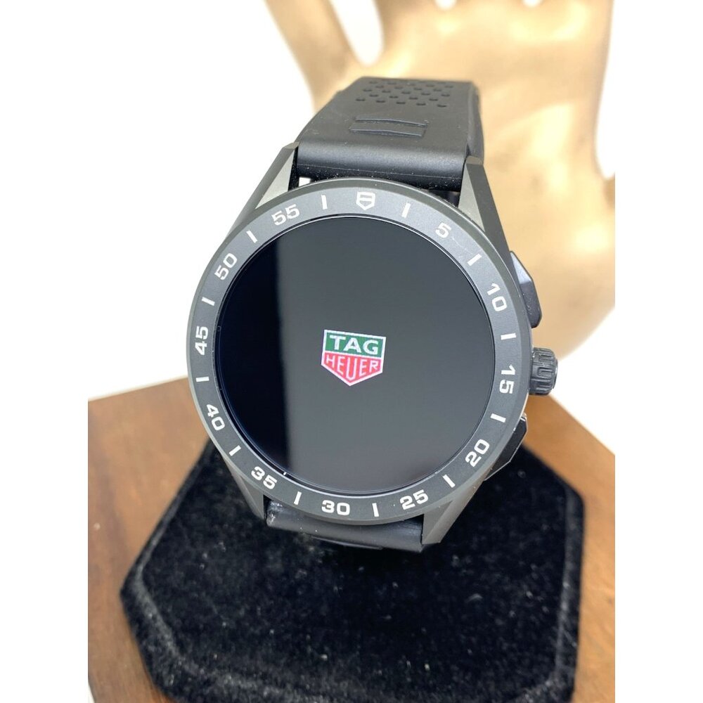 Tag Heuer Connected Men's Watch SBG8A E4 Smartwatch Black Rubber 45mm